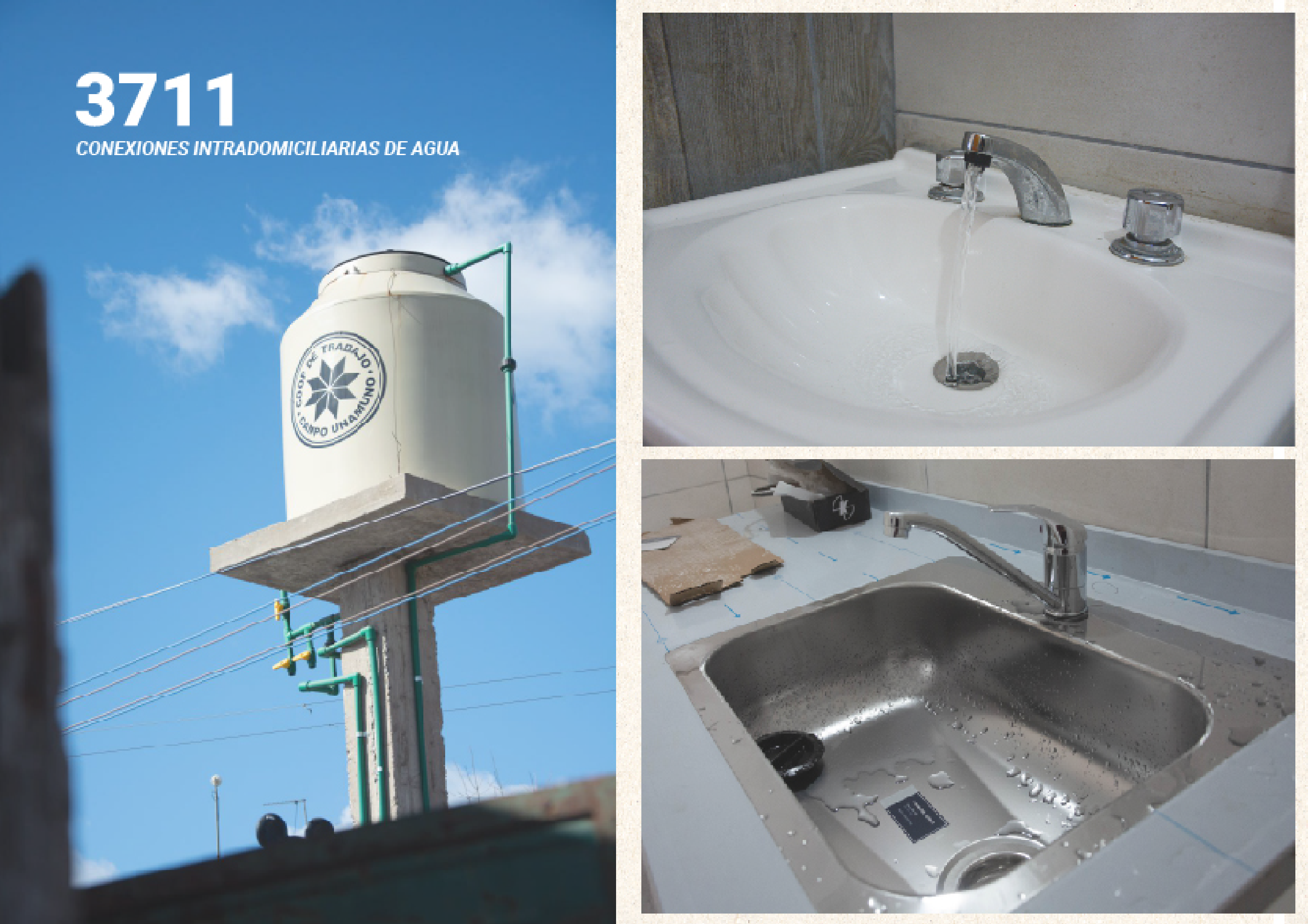 3711 Conexiones intradomiciliarias de agua