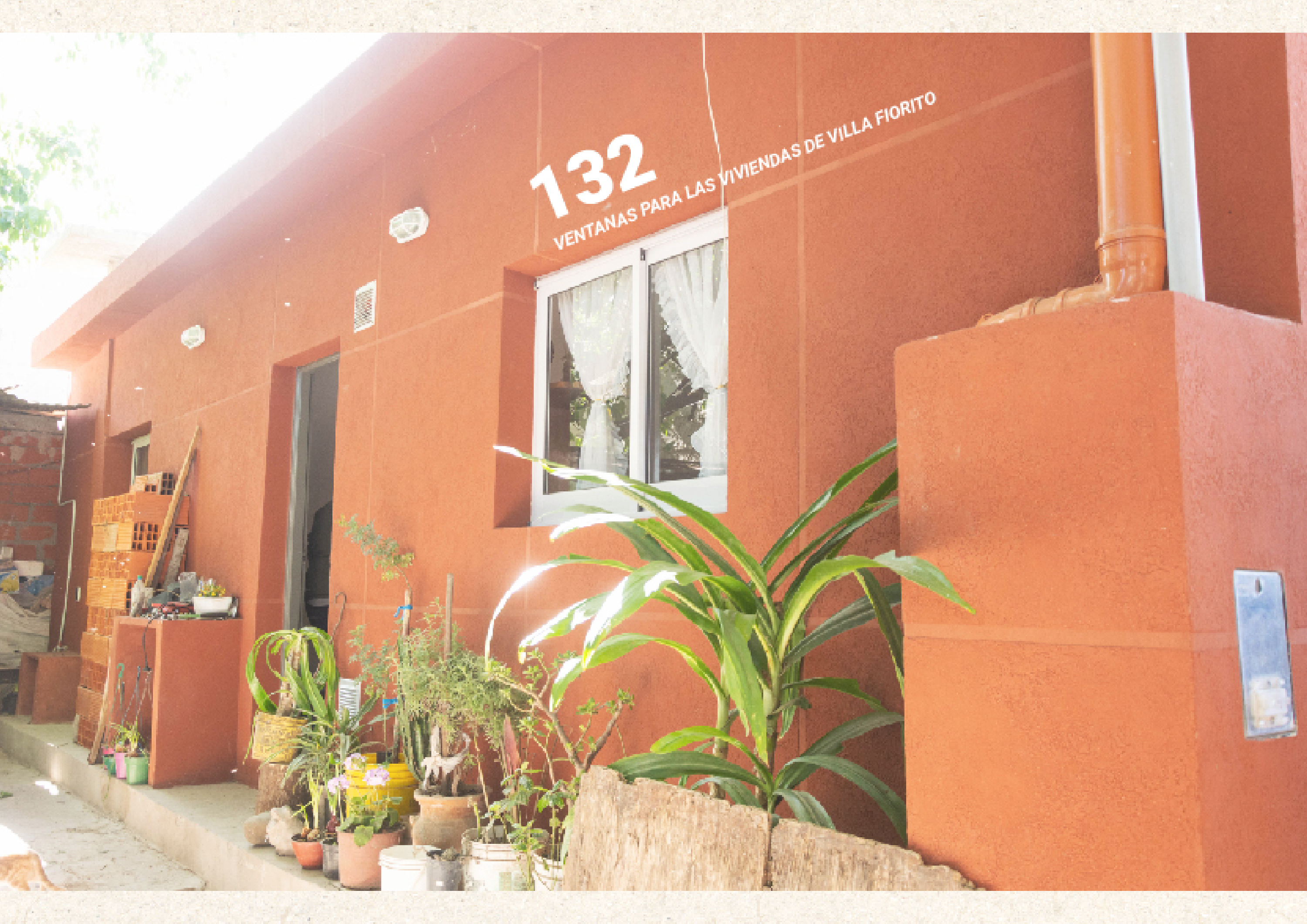 132 Ventanas para las viviendas de Villa Fiorito